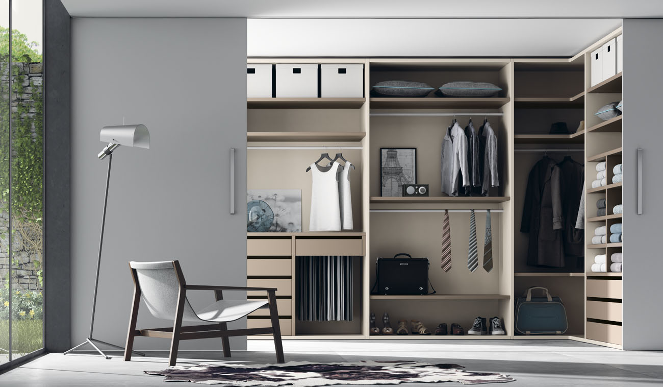 Armario vestidor con puertas suelo a Ho Fem Mida