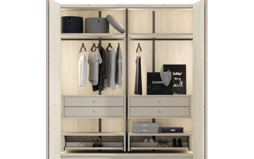 Idea d’armari amb portes plegables 5