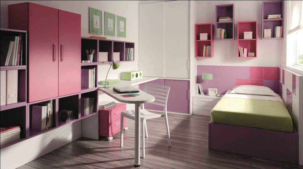 mueble-infantil-rosa-lila
