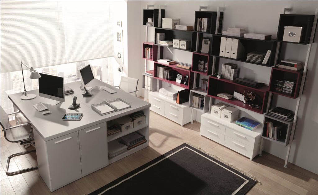 mueble-oficina-isla-escritorio-estanteria